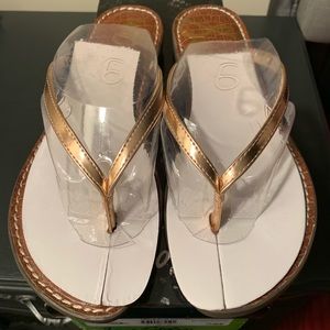 NEW Sam Edelman Gracie Rose Gold Metallic